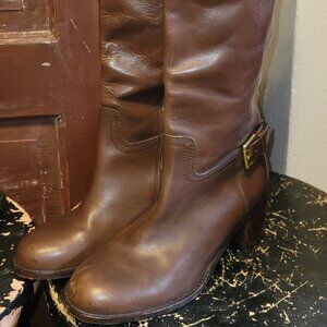 Coach Brown Riding Boots